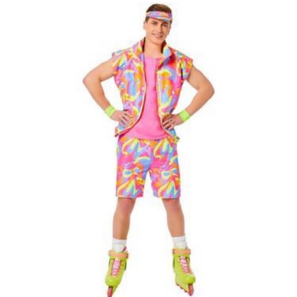 Barbie The Movie Skating Ken Halloween Costume Size Large